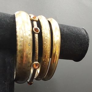 Vintage Looking "Brass" Bracelets